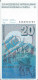 SUISSE    20  Francs  Nd(1982)   -  Schweiz   -- UNC --   Switzerland - Schweiz