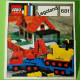 Delcampe - Lot Ancien Jeux De Construction LEGO 681 - CAMION PLATEAU-REMORQUE Et PELLETEUSE - Document De Montage - Vers 1970 - Lego System