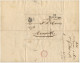 FRANCE - 1828 - LAC De St-SERVAN à MARSEILLE - Taxe 11 Décimes - TB - 1801-1848: Precursori XIX