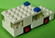 Delcampe - Lot Ancien Jeux De Construction LEGO 600 - VOITURE AMBULANCE (premier Lego Moderne) - Document De Montage - Vers 1970 - Lego System