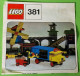 Delcampe - Lot Ancien Jeux De Construction LEGO 381 - CAMION De LIVRAISON Et CHARIOT ÉLÉVATEUR - Document De Montage - Vers 1970 - Lego System