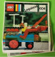 Delcampe - Lot Ancien Jeux De Construction LEGO 604 - PELLETEUSE De CHANTIER - Document De Montage - Vers 1970 - Lego System