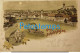 203034 SWITZERLAND ART GRUSS AUS SCHAFFHAUSEN MULTI VIEW & SHIP POSTAL POSTCARD - Hausen Am Albis 