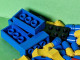 Lot Ancien Jeux De Construction LEGO - Ensemble De 100 éléments DIVERS Formes Et Couleurs - Vers 1970 - Loten