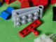 Delcampe - Lot Ancien Jeux De Construction LEGO - Ensemble De 100 éléments DIVERS Formes Et Couleurs - Vers 1970 - Lose