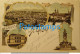 203044 SWITZERLAND ART GRUSS AUS ST GALLEN MULTI VIEW CIRCULATED TO BIGLEN POSTAL POSTCARD - Biglen