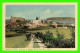 PERCÉ, QUÉBEC - VUE PRÈS DE L'ÉGLISE ST MICHAEL'S CHURCH - P.V. - CIRCULÉE EN 1955 - PECO - - Percé