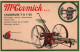 Agriculture - MC CORMICK - Cpa Pub Publicité - La Faucheuse 7 B 1m35 - Tracteur Machines Agricoles - Tracteurs