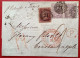 GB LONDON 1859 Via TRIEST= "20" RRR ! Ostende Aachen>CONSTANTINOPLE (cover Turkey Postvertragsstempel Österreich Brief - Lettres & Documents
