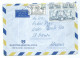 Air Mail Cover : Hamburg - Amerika Linie,canceled 1970 Guatemala Stamps : I.T.U./ UIT And Dante Alighieri,Italy - Guatemala