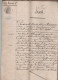 Acte Notarié 1877  Allemand Galocher Brousse Saint Chef Cuisinière Fochier Bourgoin Maison - Non Classés