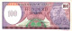 Billet   > Surinam   >	100  Gulden  > C 04 - Suriname