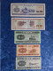 BILLET 5 BILLETS CHINE CHINA  BANK OF CHINA - Other - Asia