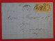 AR 27 FRANCE   BELLE LETTRE RR 1864  LILLE A DUNKERQUE+2X N°21  +AFFRANC.  INTERESSANT - 1862 Napoléon III