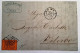 Stato Pontificio Sa.26 VARIETA DENTELLATURA SPL (EX PROVERA) ROMA 1868 Lettera>Viterbo ( Cert. Pontifical States Cover - Kerkelijke Staten