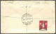 By Airmail Cover Franked 1s/6p. Canc. REGISTERED JOHANNESBURG 18 Dec. 1937 Registered To Anvers (Belgium)  - 20914 - Luftpost