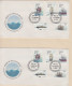 AAT 1979/1980 Ships Of The Antarctic 5v 4 FDC (Casey, Mawson, Davis, Macquarie) (XX151) - FDC