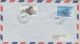 AAT 1979/1980 1st Flight Over South Pole 4 FDC (Casey, Mawson, Davis, Macquarie) (XX152) - FDC