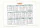 Calendrier , Petit Format,  1993,mots Fléchés GUY-HACHETTE, 2 Scans - Petit Format : 1991-00