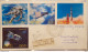 Bhutan 31-01-1975 Apollo XIII Space 3d Stamps Franked On Registered AirMail Cover To Germany As Per Scan RRR - Azië