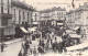 FRANCE - 72 - SABLE - La Place De La Mairie Un Jour De Marché - Carte Postale Ancienne - Sable Sur Sarthe