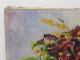 -ANCIEN TABLEAU HUILE SUR TOILE HST BOUQUET De FLEURS Signé GUILLEN A Déco    E - Huiles