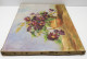 Delcampe - -ANCIEN TABLEAU HUILE SUR TOILE HST BOUQUET De FLEURS Signé GUILLEN A Déco    E - Huiles