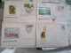 Delcampe - Lot De 14 Enveloppes Entiers Postaux + 2 Cartes Decorées De Russie Set Of 14 Full Cover + 2 Postcart Decored From Russia - Verzamelingen