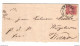 1876, HUFEISENSTEMPEL HERFORD Auf Brief Mit 10 Pfge. - Maschinenstempel (EMA)
