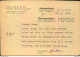 1946, Frankierte Kriegsgefangenenkarte Aus Der Britischen Zone Ab "LAGE 22-2-46" Nach Frankreich - Other & Unclassified