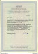 1949, GSK 12 Pf. Schwarzaufdruck (weißer Karton) Bedarfsgebraucht Ab BERLIN-CHARLOTTENBURG ""durchgeschlüpft" In Die SBZ - Other & Unclassified