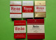 Lot 5 Anciens PAQUETS De CIGARETTES Vide - WINSTON - Vers 1980 - Empty Cigarettes Boxes