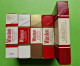 Lot 5 Anciens PAQUETS De CIGARETTES Vide - WINSTON - Vers 1980 - Etuis à Cigarettes Vides