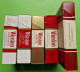 Lot 5 Anciens PAQUETS De CIGARETTES Vide - WINSTON - Vers 1980 - Etuis à Cigarettes Vides