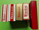 Delcampe - Lot 5 Anciens PAQUETS De CIGARETTES Vide - WINSTON - Vers 1980 - Etuis à Cigarettes Vides