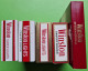 Delcampe - Lot 5 Anciens PAQUETS De CIGARETTES Vide - WINSTON - Vers 1980 - Empty Cigarettes Boxes