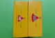 Delcampe - Lot 2 Anciens PAQUETS De CIGARETTES Vide - HB - Vers 1980 - Empty Cigarettes Boxes