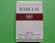 Ancien PAQUET De CIGARETTES Vide - BARCLAY - Vers 1980 - Sigarettenkokers (leeg)