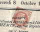 Journaux.  N°51 Sur Journal Entier "l'union De L'Yonne" Du 8 Octobre 1873. - Journaux