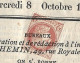 Journaux.  N°51 Sur Journal Entier "l'union De L'Yonne" Du 8 Octobre 1873. - Zeitungsmarken (Streifbänder)