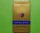 Ancien PAQUET De CIGARETTES Vide - EXCELLENCE - Vers 1980 - Empty Cigarettes Boxes