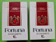 Lot 2 Anciens PAQUETS De CIGARETTES Vide - FORTUNA - Vers 1980 - Etuis à Cigarettes Vides