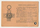 FRANCE - Carte Du Combattant - Office De Constantine - 1954 - Documenten