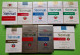 Lot 9 Anciens PAQUETS De CIGARETTES Vide - STUYVESANT - Vers 1980 - Etuis à Cigarettes Vides