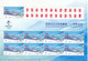 China 2021-12 Olympic Winter Games Beijing 2022 -Competition Venues  Stamps Full Sheet - Winter 2022: Peking
