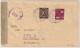 ALLEMAGNE / GERMANY - 1947 - Mi.918 & Mi.954 On Censored Cover From ACHIM (Bz.Bremen) To VIENNA, Austria - Otros & Sin Clasificación