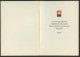 Europa CEPT 1957 Suisse - Switzerland - Schweiz Livret Y&T N°595 à 596 - Michel N°646y à 647y *** - 1957