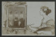 CARTE PHOTO Style MUCHA Femme Art Nouveau Peignant Un Tableau Où Sont Photographiées 3 Femmes - Mucha, Alphonse