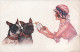 Illustrateur - Xavier Sager - Nos Amis Fideles - Chiens Parfumés - Carte Postale Ancienne - Sager, Xavier