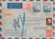 1948 - TCHECOSLOVAQUIE - ENV. (FETES DES SOKOLS) EXPRES ! Par AVION De PRAGUE => SEVRES (3 CACHETS PNEUMATIQUES AU DOS) - Covers & Documents